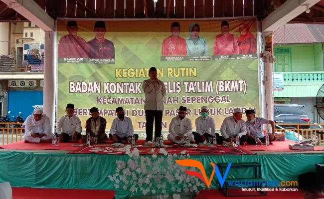 Bupati Bungo Hadiri BKMT di Dusun Pasar Lubuk Landai